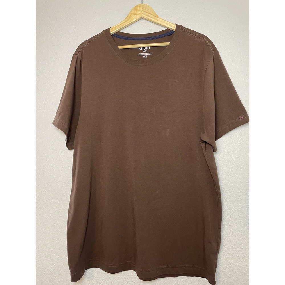 Rhone Element Tee Men's‎ Size XL Dark Brown